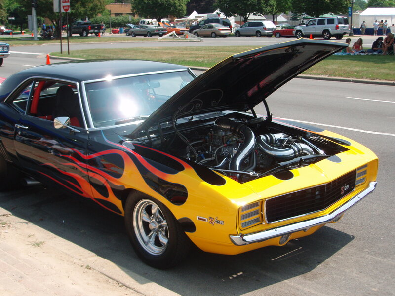 Yellow and Black Muscle Car — Showcase