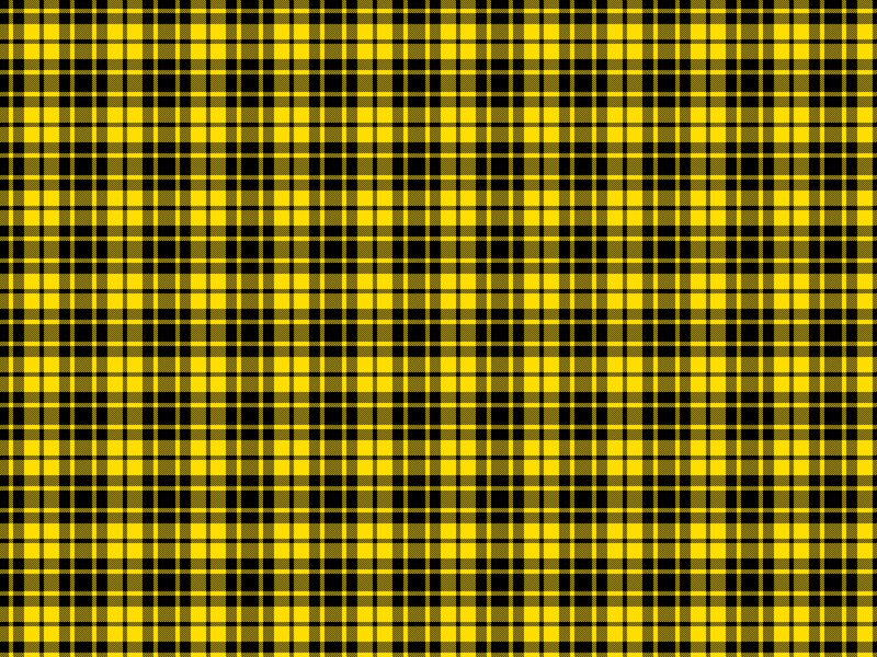 yellow and black plaid pattern