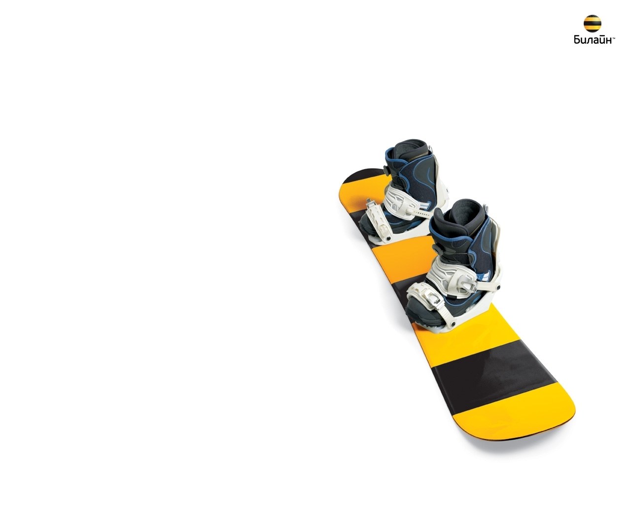 yellow and black snowboard