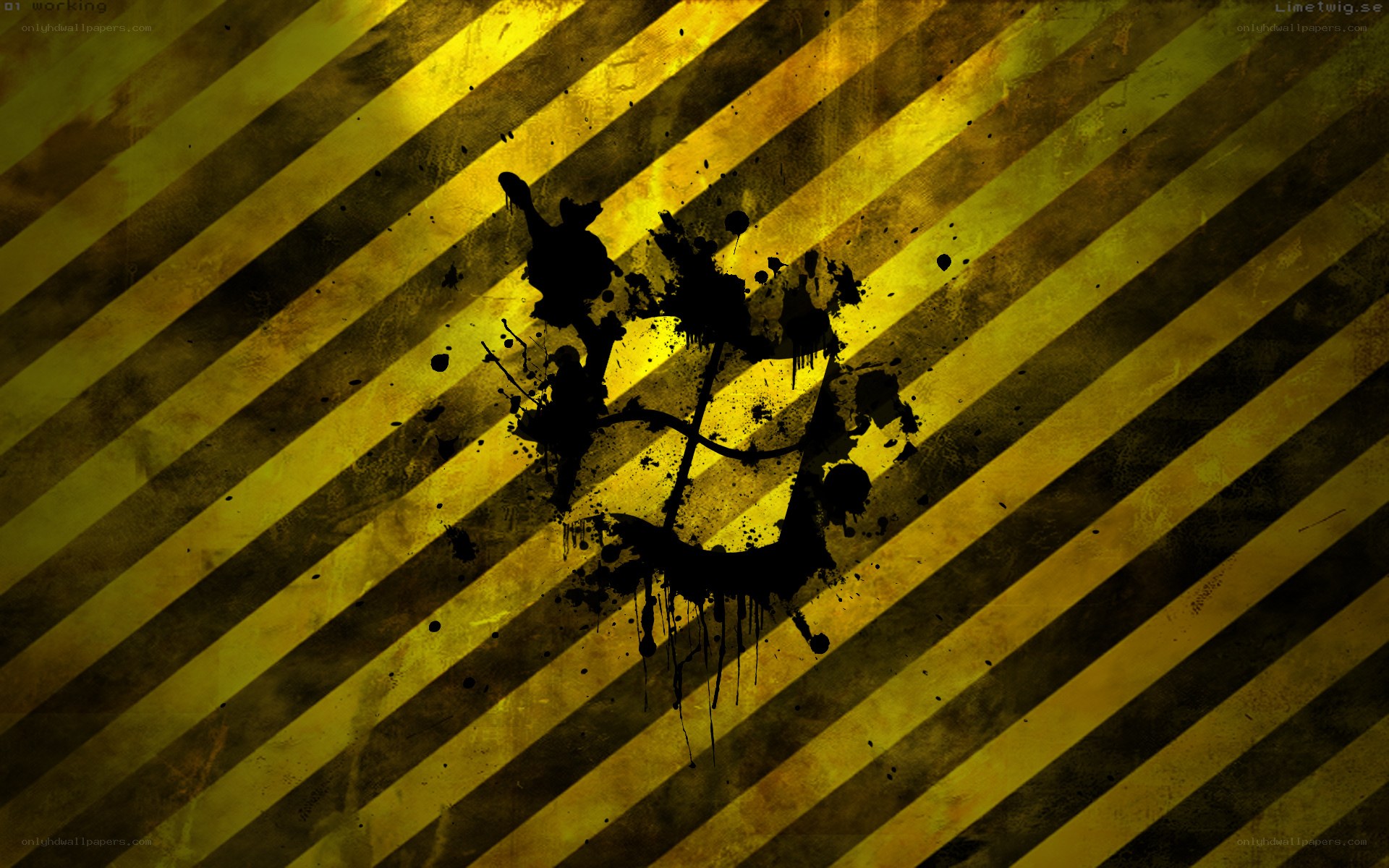yellow and black striped background