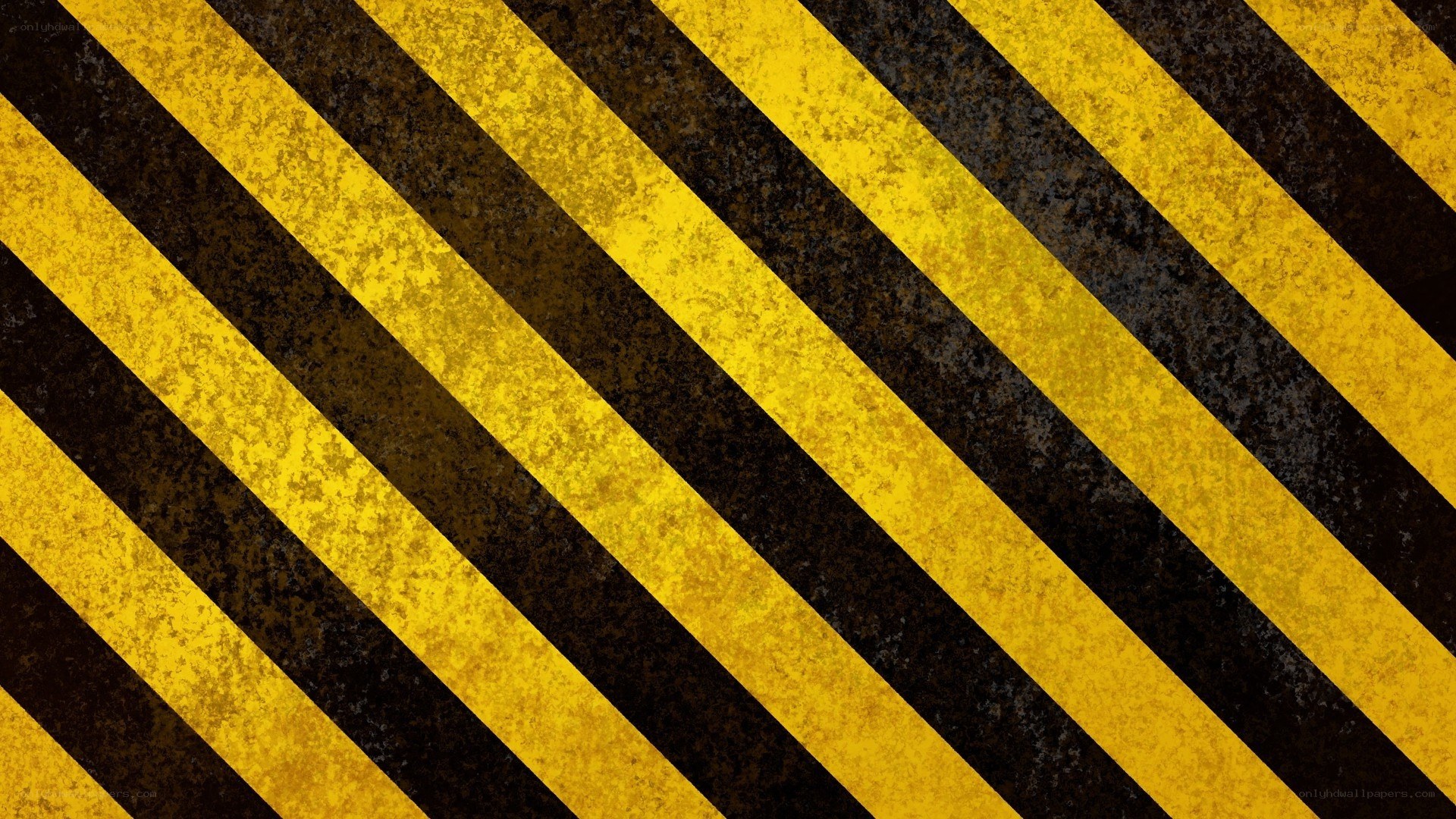 yellow and black striped warning pattern