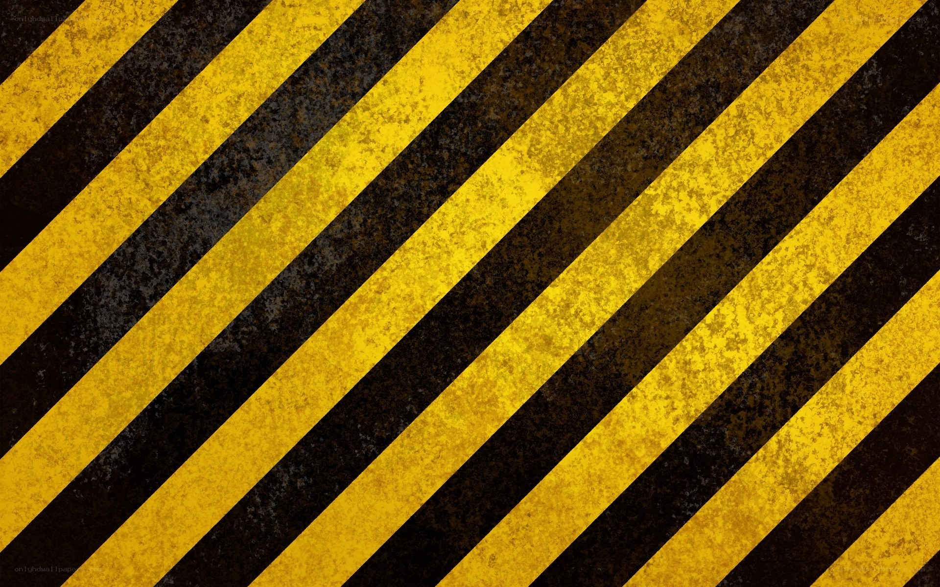 yellow and black striped warning pattern