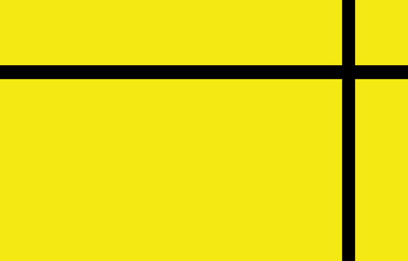 Yellow and Black Stripes — Neutral
