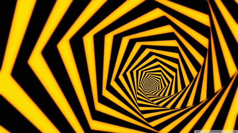 Yellow and Black Tunnel