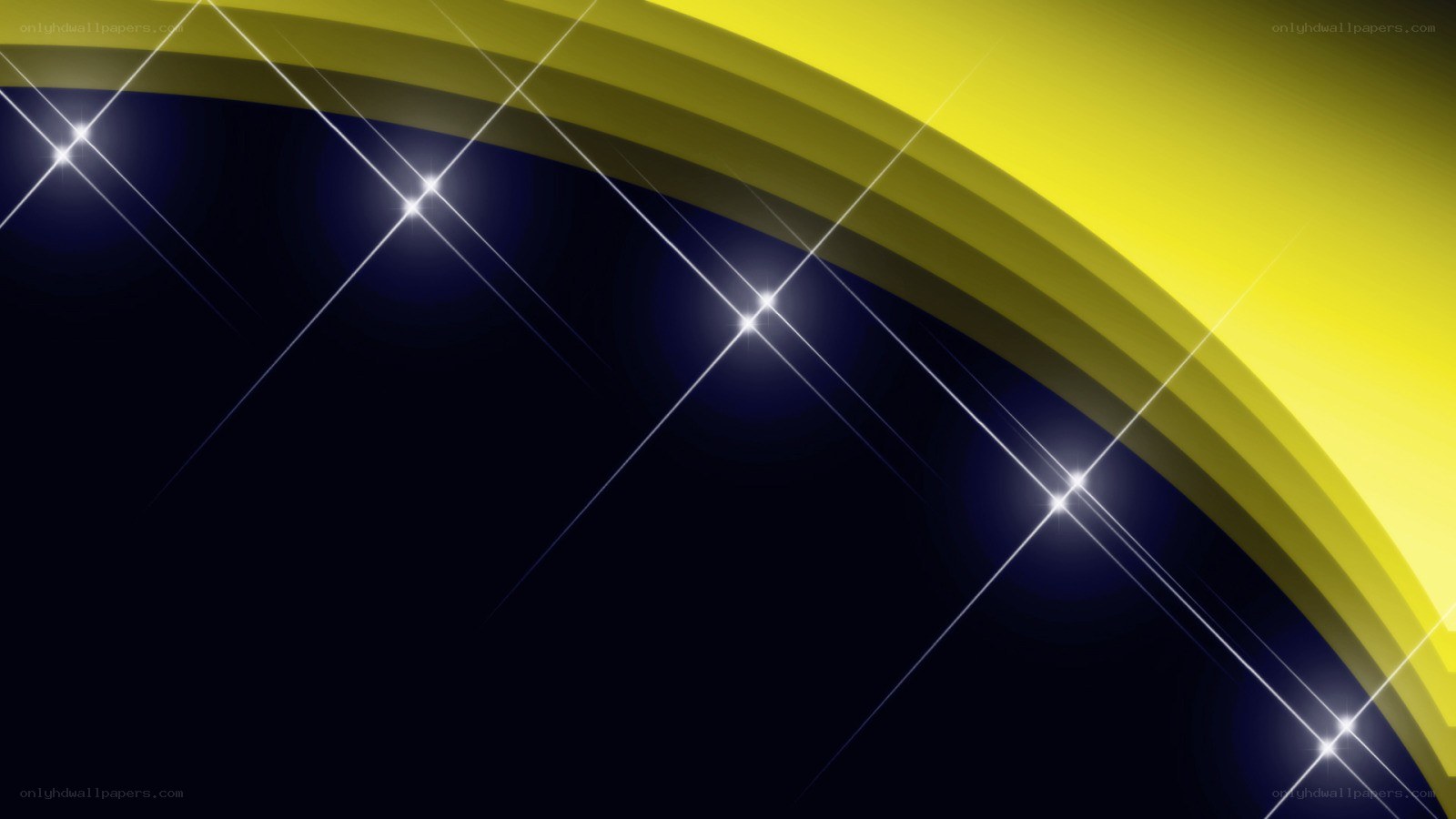 yellow and blue abstract background