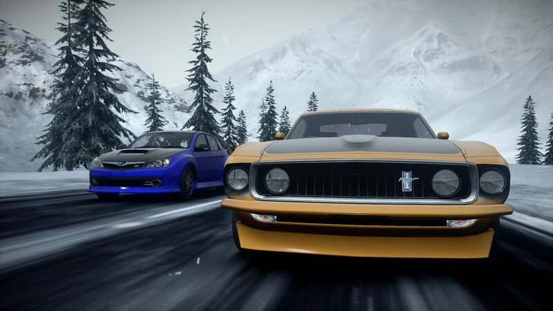 Yellow and Blue Cars — Dynamic