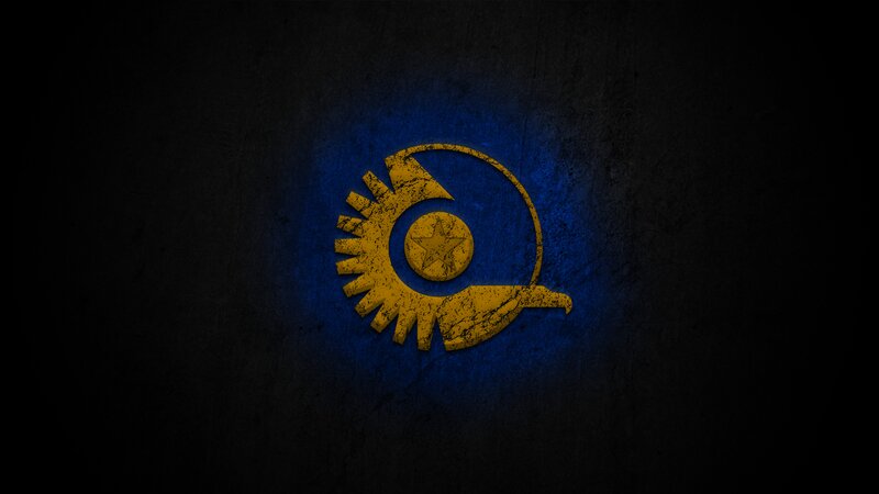 Yellow and Blue Logo