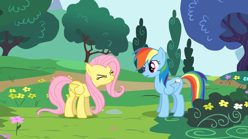 Yellow and Blue Ponies
