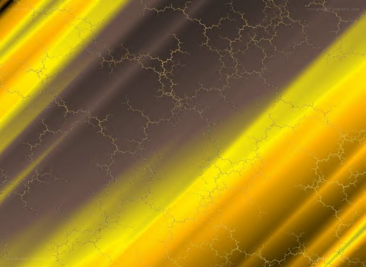 yellow and brown fractal pattern