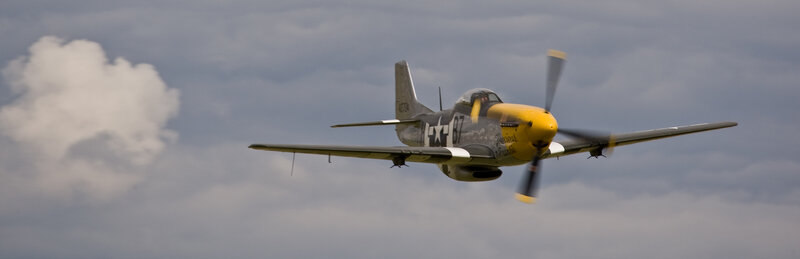 Yellow and Gray Airplane