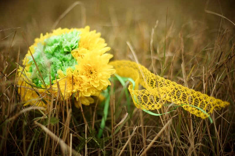 Yellow and Green Flowers — Serene