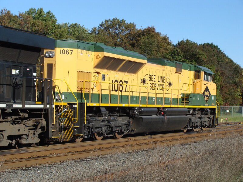Yellow and Green Locomotive — Calm