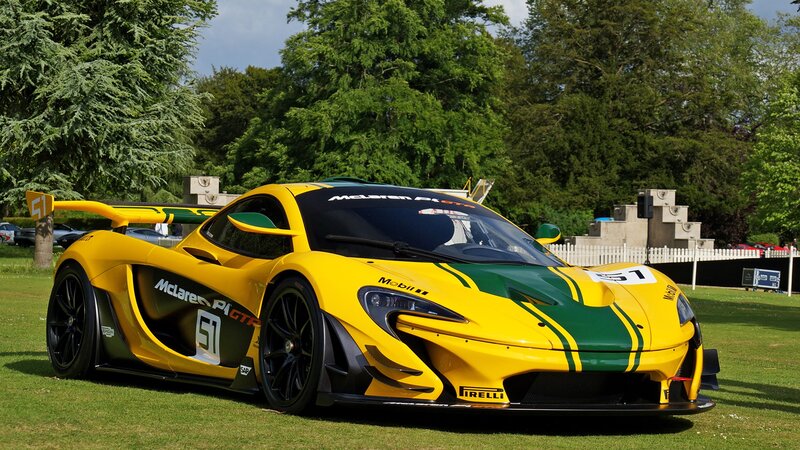 Yellow and Green Race Car — Calm