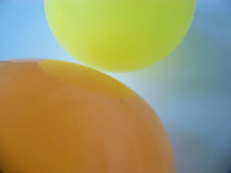 Yellow and Orange Balloons