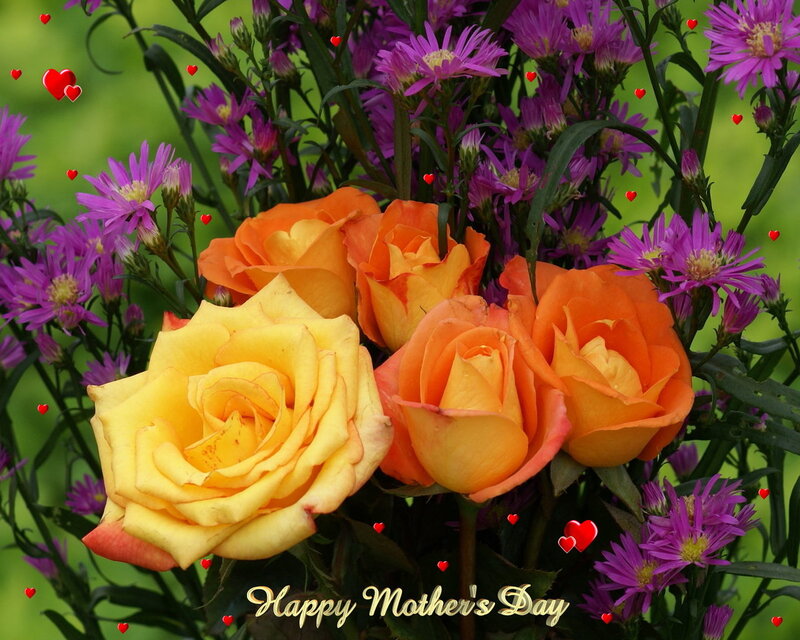 Yellow and Orange Roses — Festive