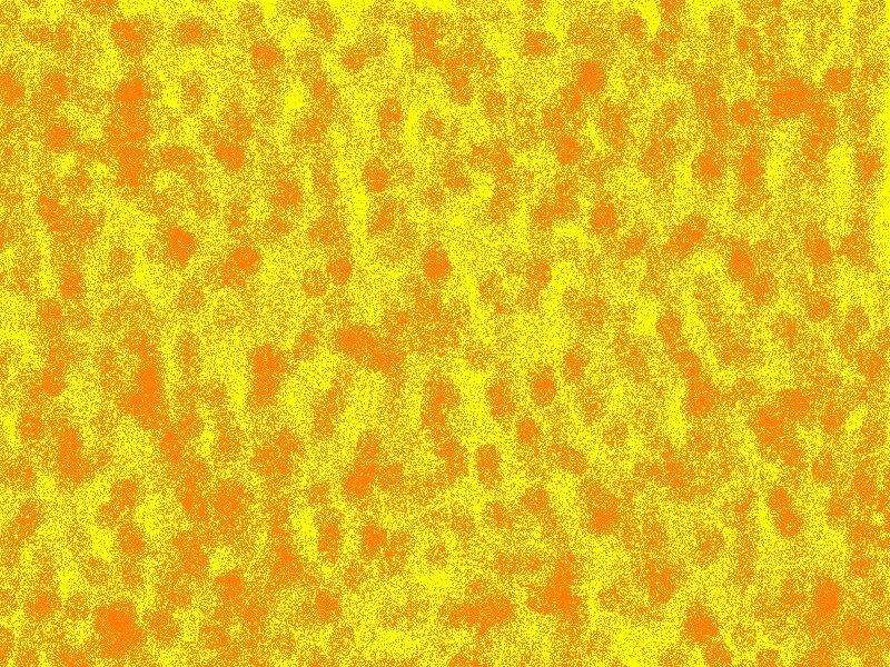 Yellow and Orange Speckled Pattern