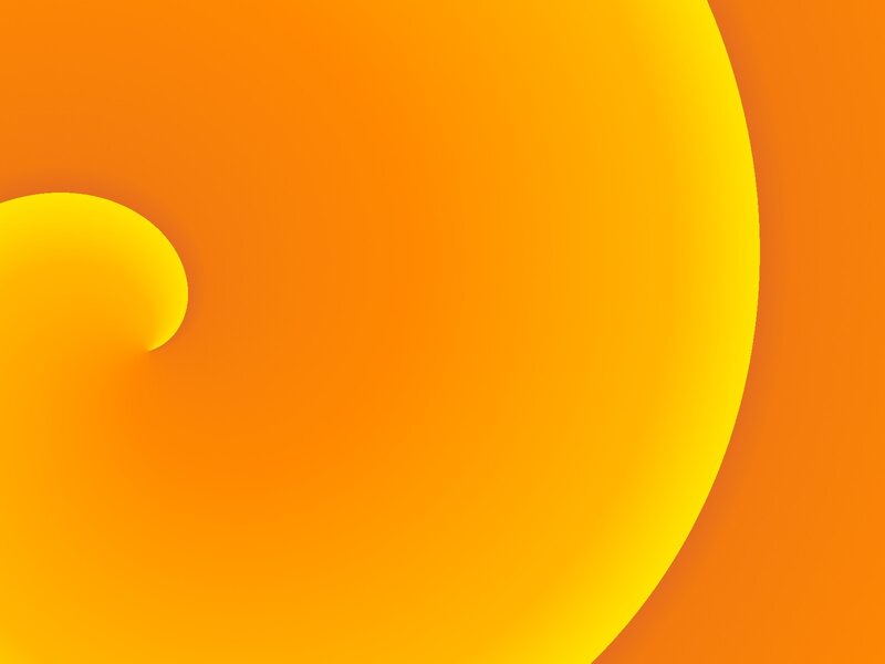 Yellow and Orange Swirl — Warm