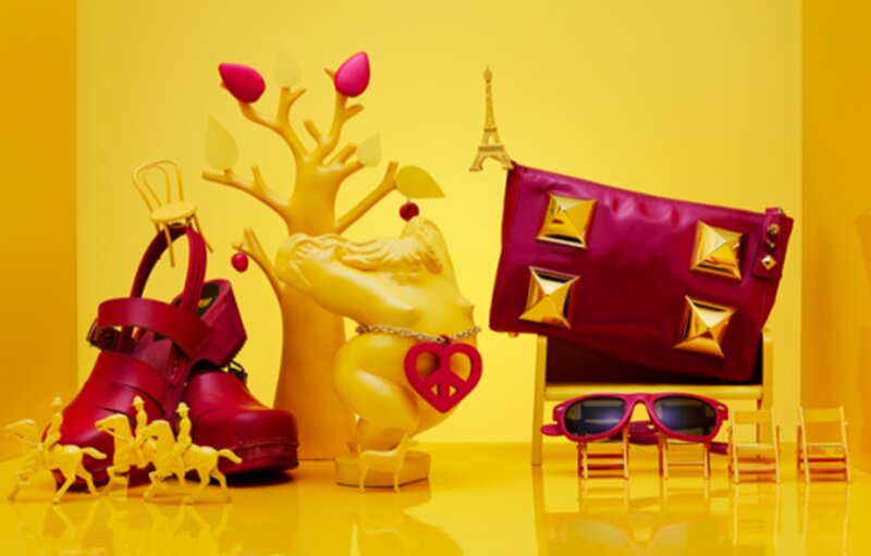 Yellow and Pink Accessories