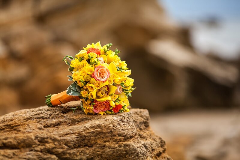 Yellow and Pink Bouquet