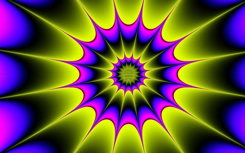 Yellow and Purple Fractal