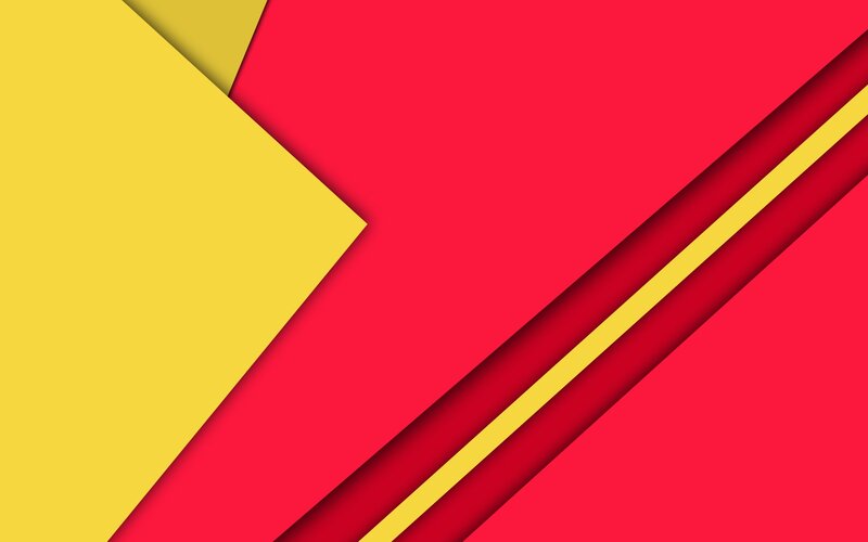 Yellow and Red Shapes
