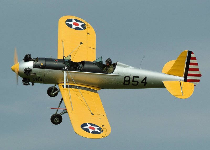 Yellow and Silver Airplane — Calm