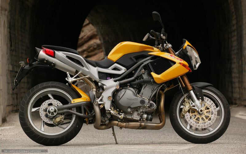 Yellow and Silver Motorcycle — Dramatic