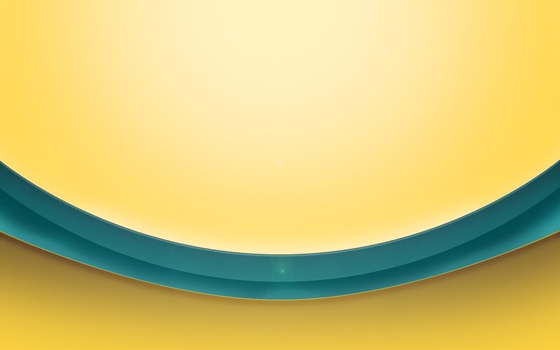 yellow and teal abstract design