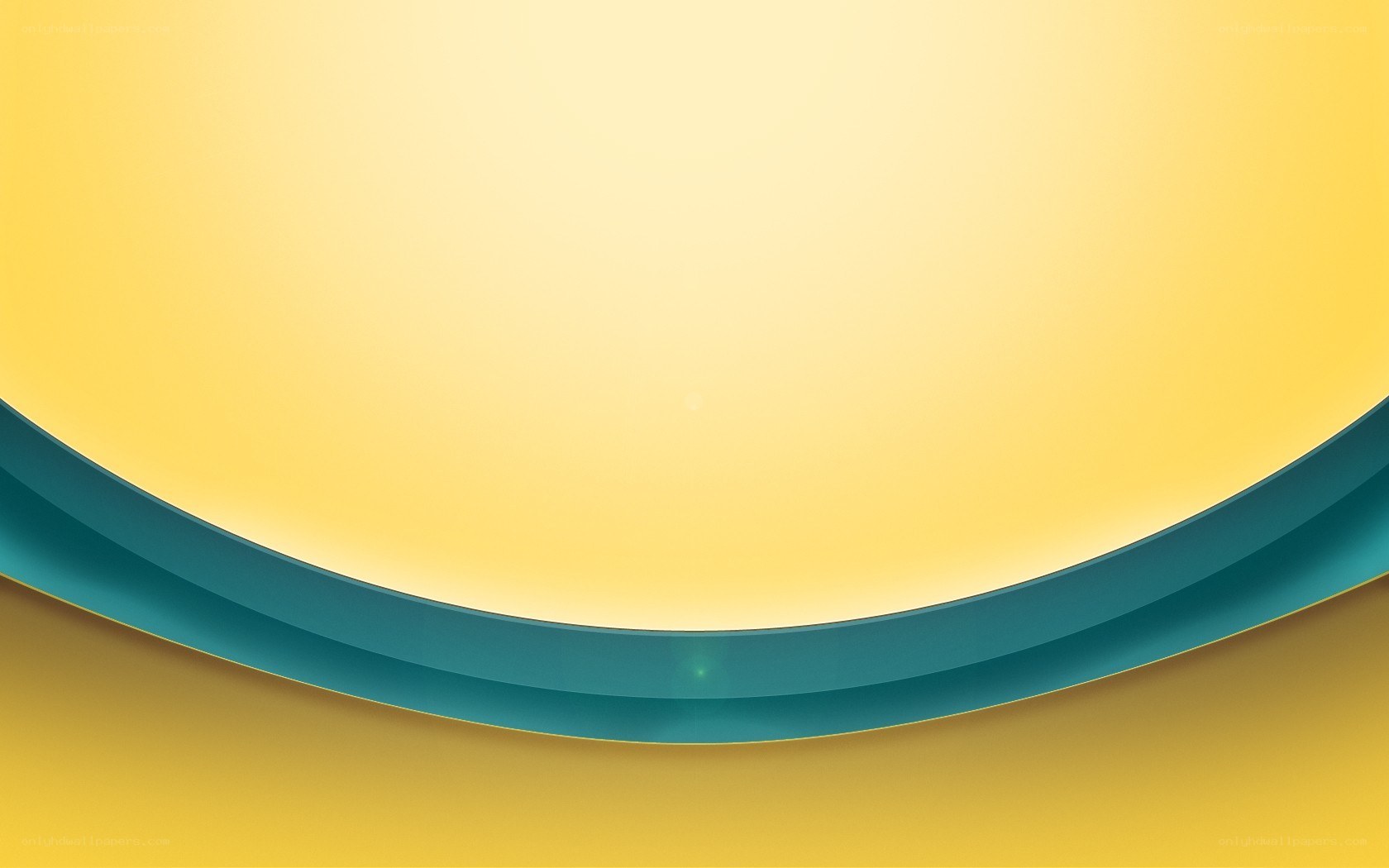 yellow and teal abstract design