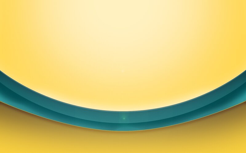 yellow and teal abstract design