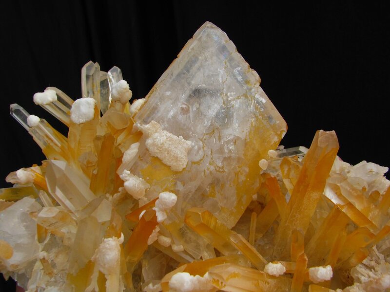 Yellow and White Crystals