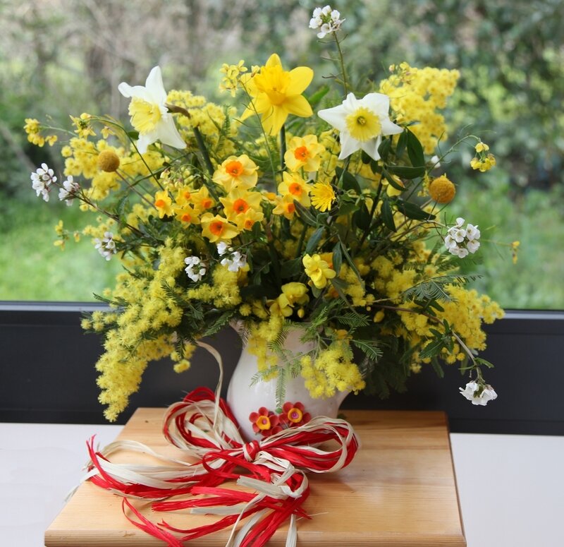 Yellow and White Flowers — Calm