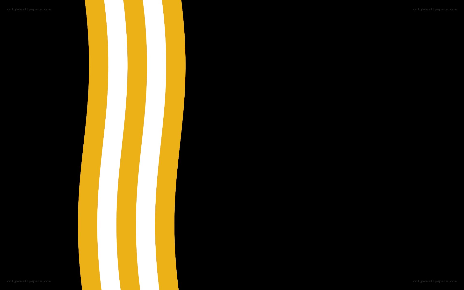 yellow and white stripes