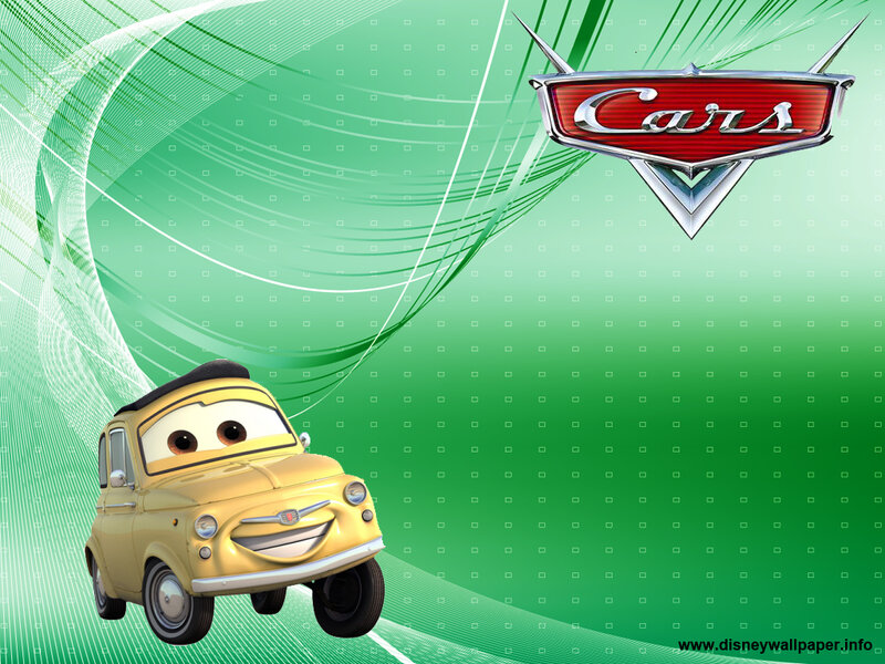 Yellow Animated Car