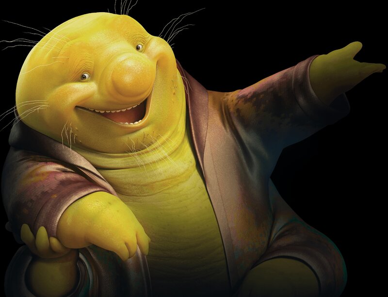 Yellow Animated Character