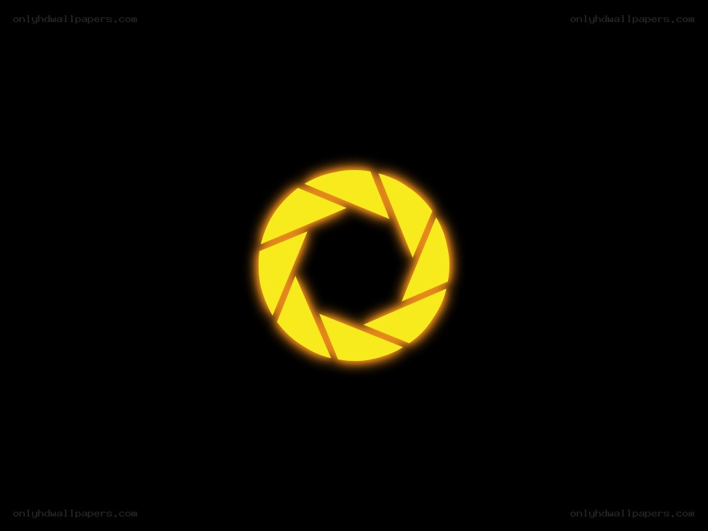 yellow aperture logo