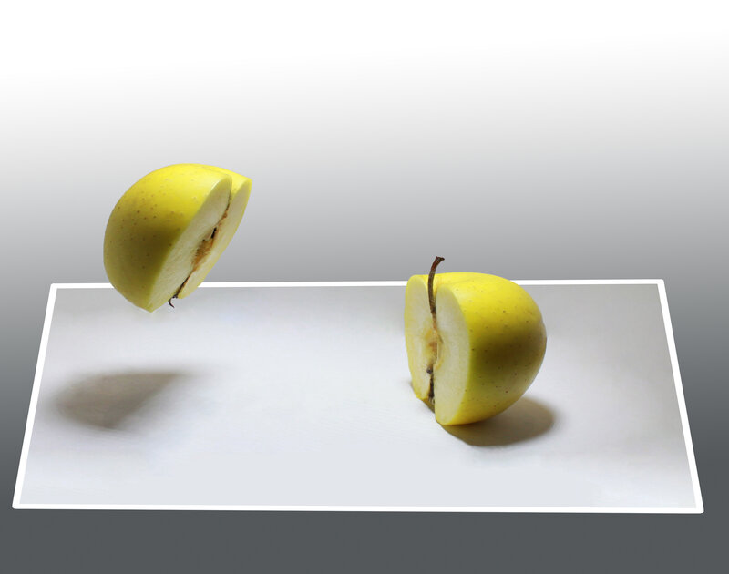 Yellow Apple Halves