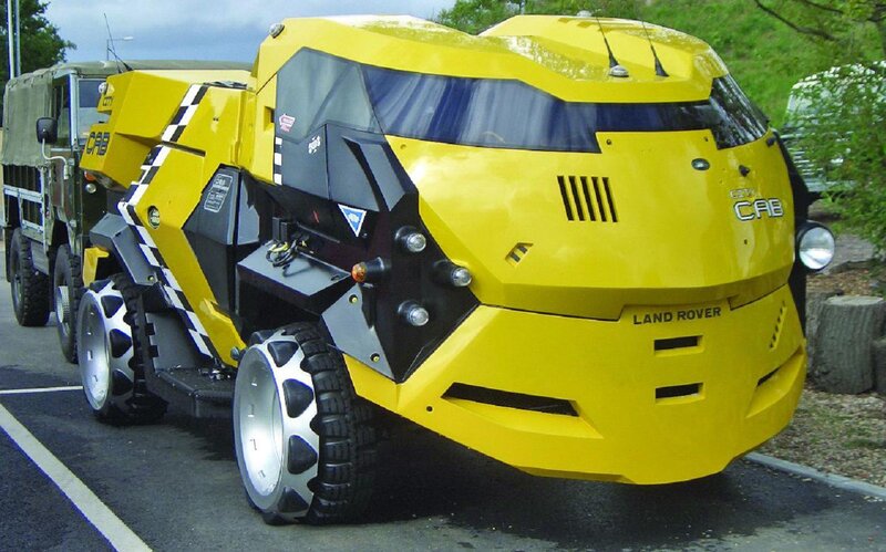 Yellow Armored Vehicle — Neutral