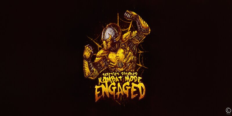 Yellow Armored Warrior
