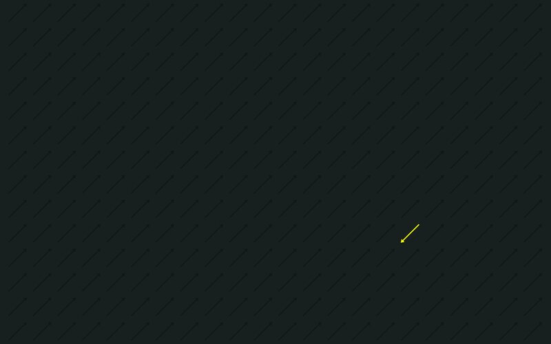 Yellow Arrow on Dark Background