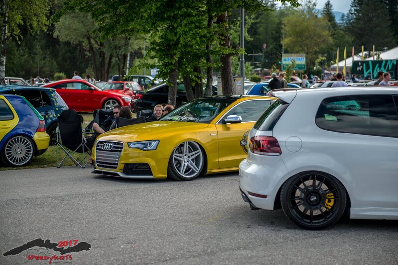 Yellow Audi Car — Outdoor