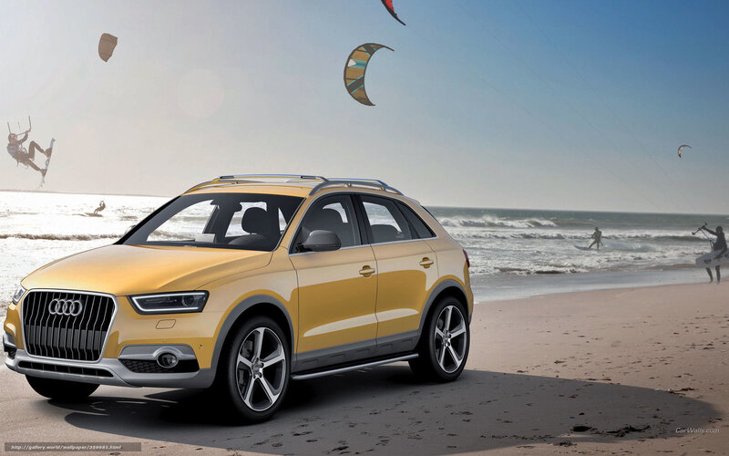 Yellow Audi Suv — Active, Afternoon