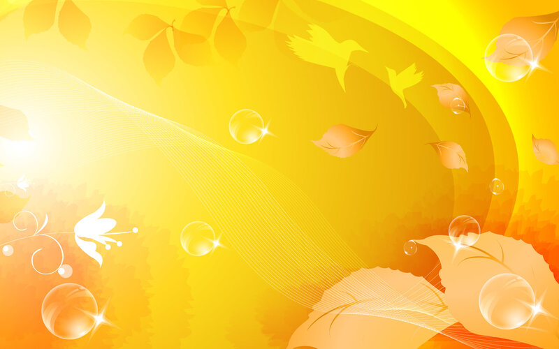 yellow autumn leaf background