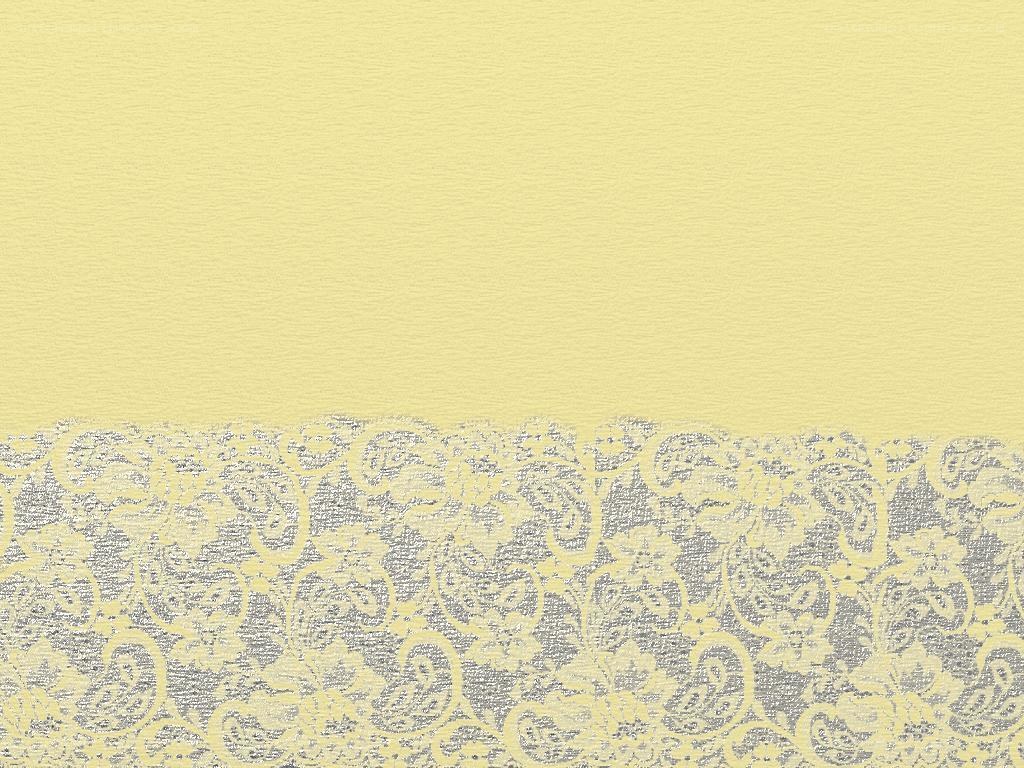 yellow background with lace pattern