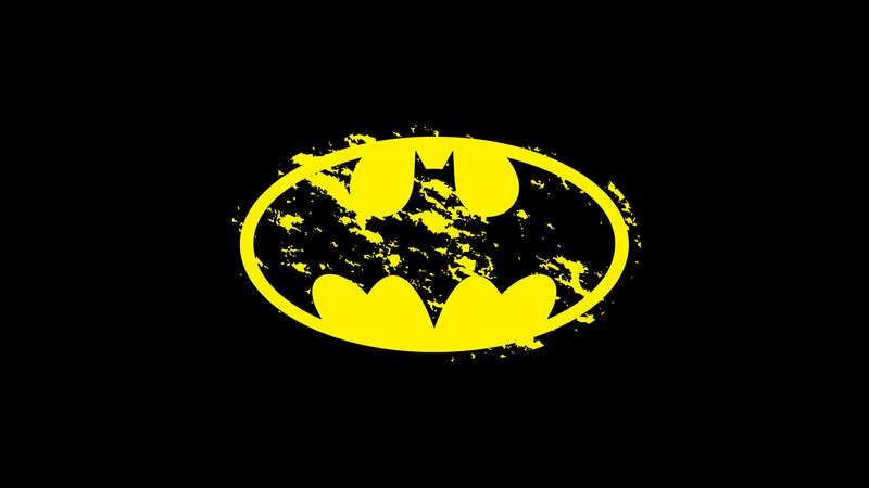 Yellow Bat Symbol