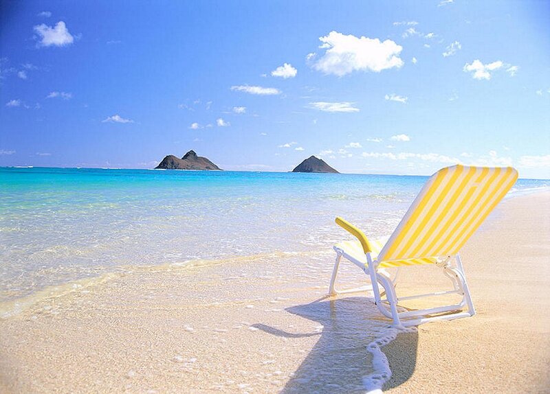 Yellow Beach Chair