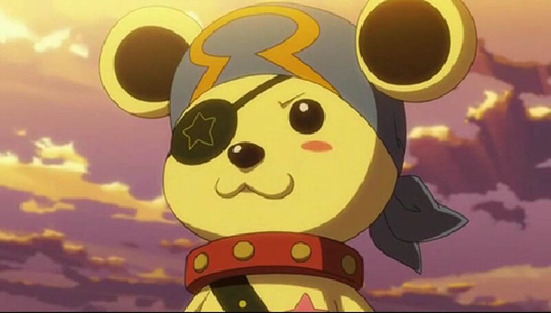 Yellow Bear-like Character
