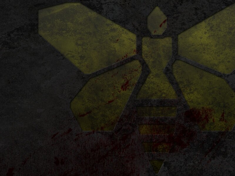 Yellow Bee Symbol