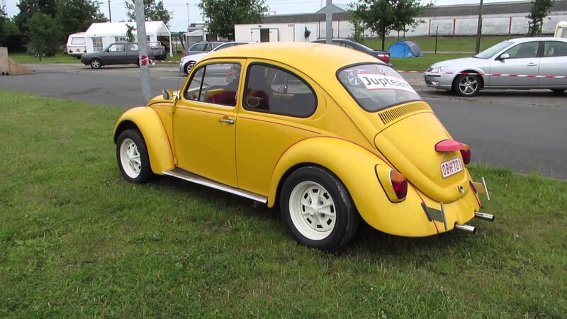 Yellow Beetle Car — Calm