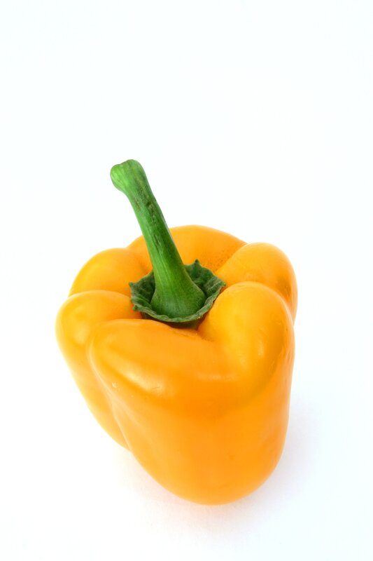 Yellow Bell Pepper — Neutral, Photograph